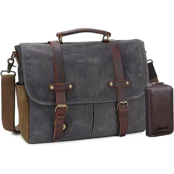 Boutique Other - MENS Messenger Bag 15.6 Inch Waterproof, Dark Grey
